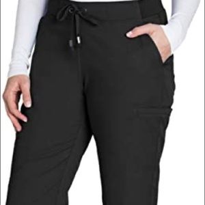 Black greys anatomy athletic scrub pants